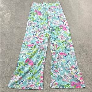 NEW Lilly Pulitzer XXS Bal Harbour Palazzo Bali‎ Blue Sway This Way